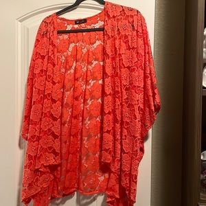 Coralish   color Kimono